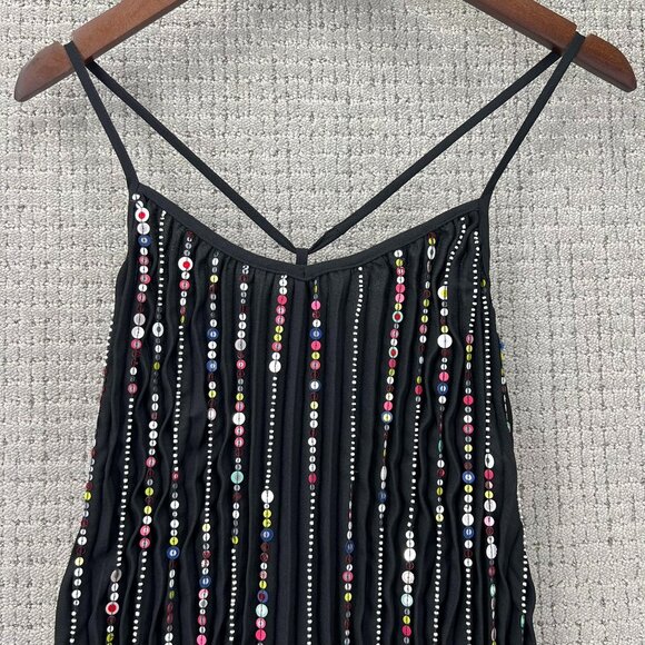 Farm Rio V-Neck Sequin Slip Dress - Picture 3 of 12